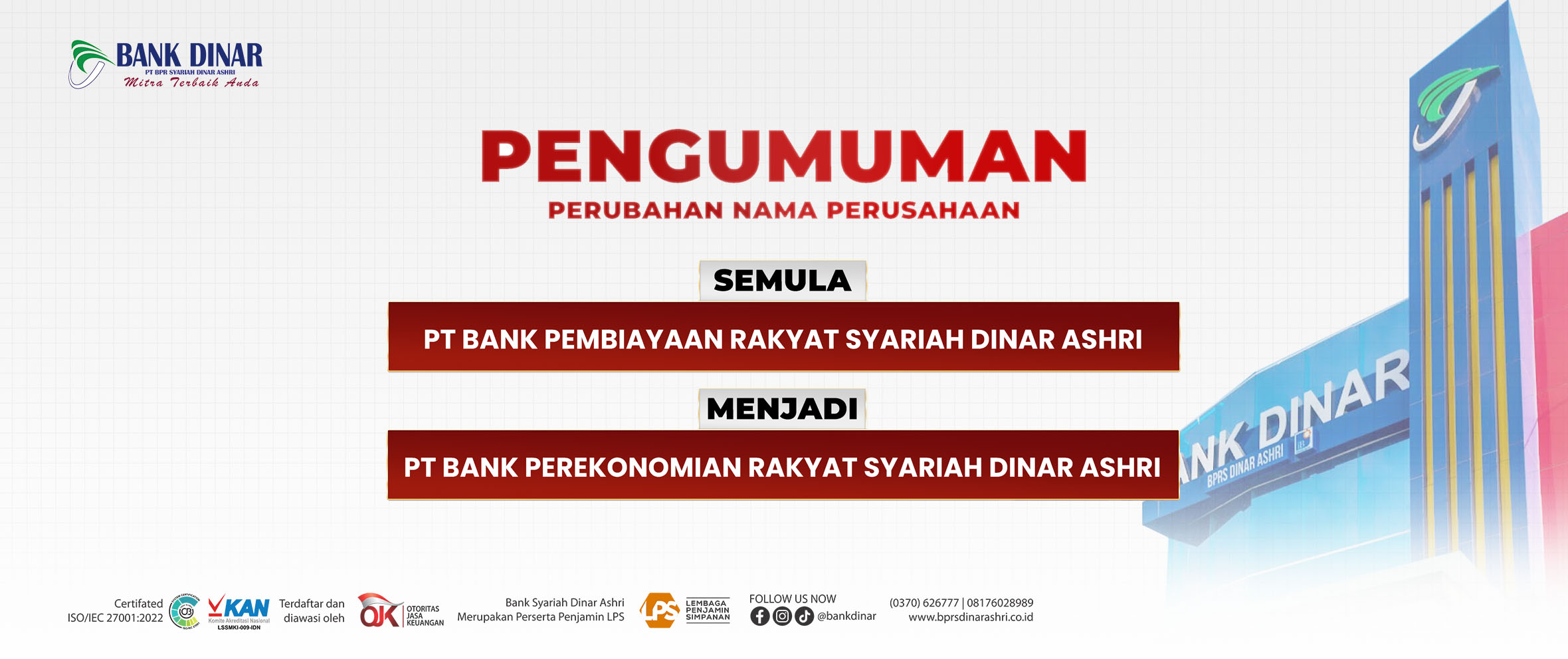 PERUBAHAN NAMA PERUSAHAAN