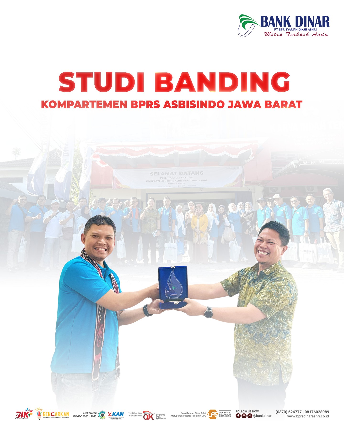 STUDI BANDING KOMPARTEMEN BPRS ASBISINDO JAWA BARAT STUDI BANDING KOMPARTEMEN BPRS ASBISINDO JAWA BARAT