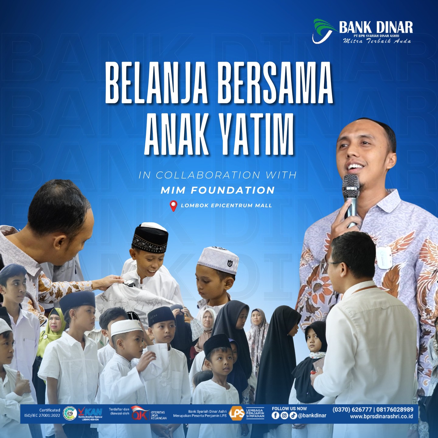 BELANJA BERSAMA ANAK YATIM
